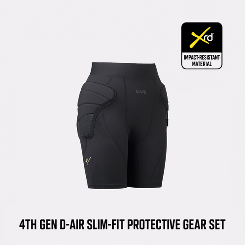 Glidify D-Air Lightweight XRD® Impact Gear for Snowboarding